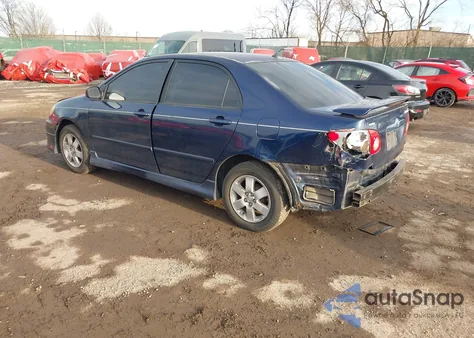 2006 Toyota Corolla S from USA, damaged, VIN 2T1BR32E86C656485